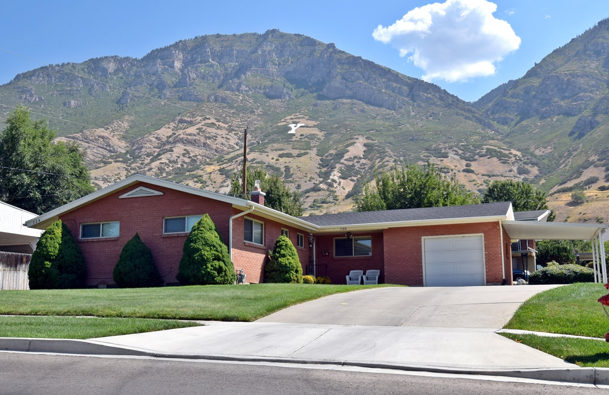 Provo Utah Foothills Neighborhood Homes and Real Estate